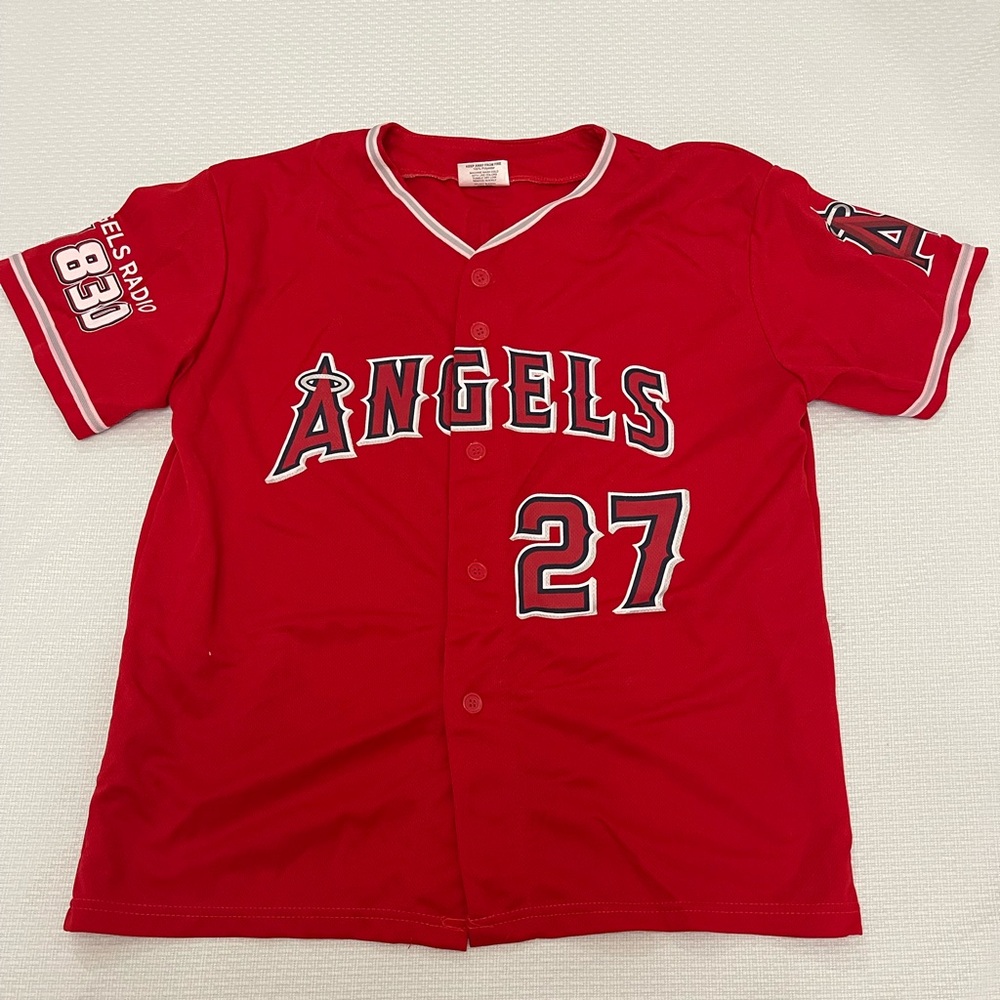 Los Angeles Angels Trout #27